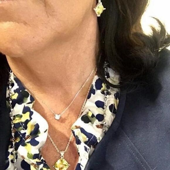 Sara Blaine/eSBe Royal Citrine Earrings - NWT - Picture 6 of 6